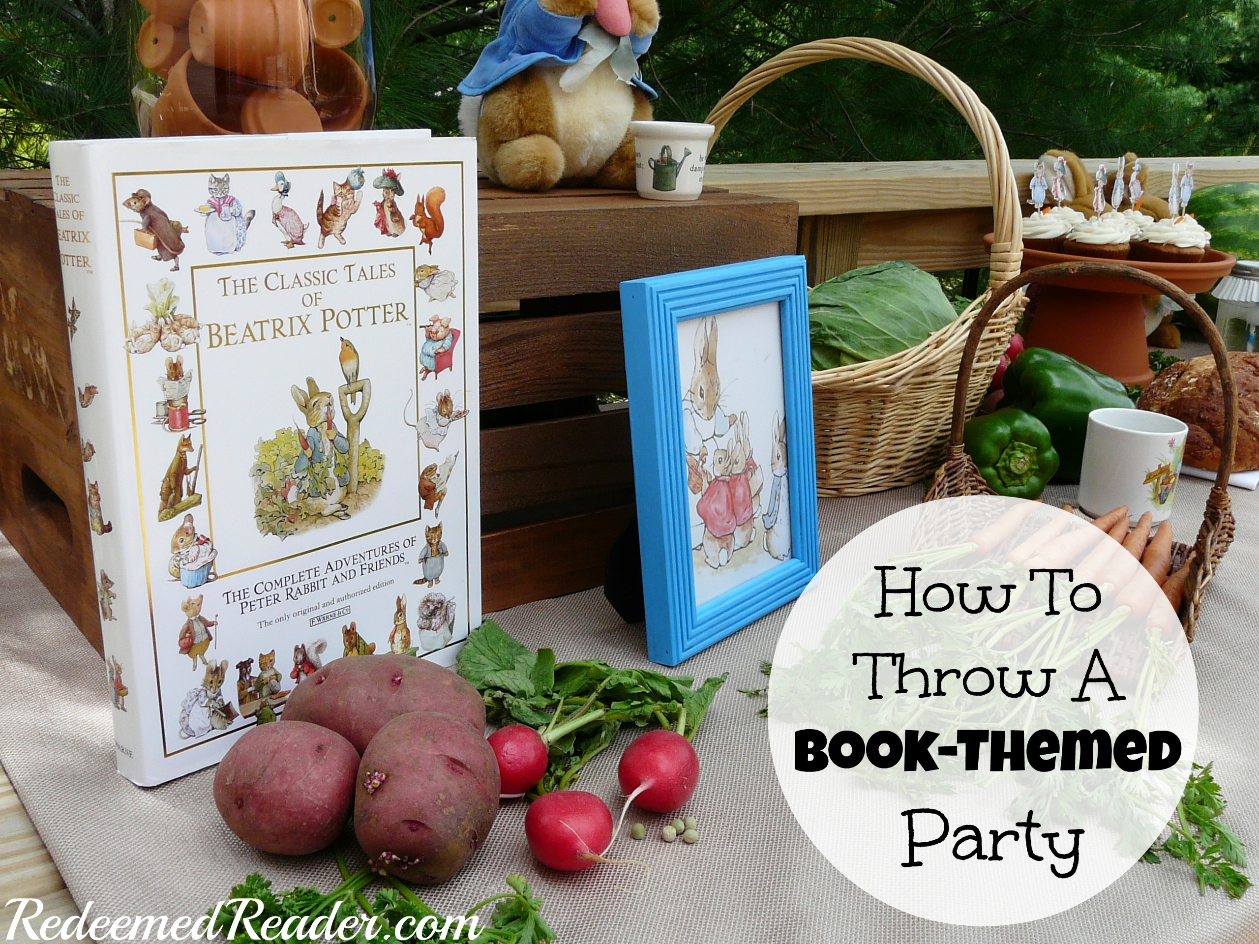 How to Throw a Book-themed Party for Kids - Redeemed Reader