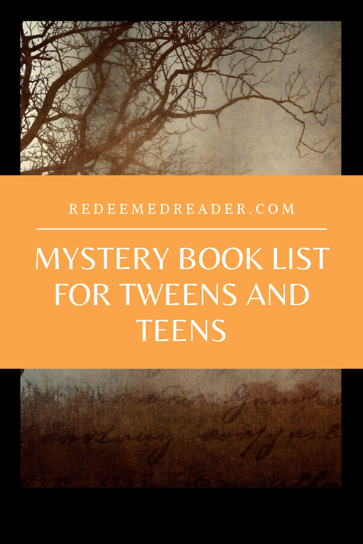 mystery book list for tweens and teens