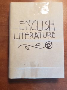 paper cover of book