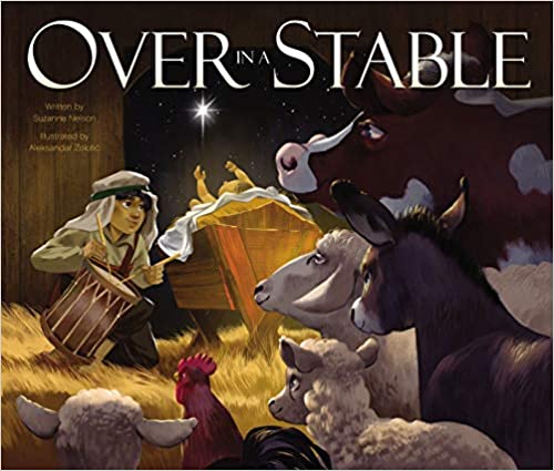 picture books for advent and christmas Over in a stable