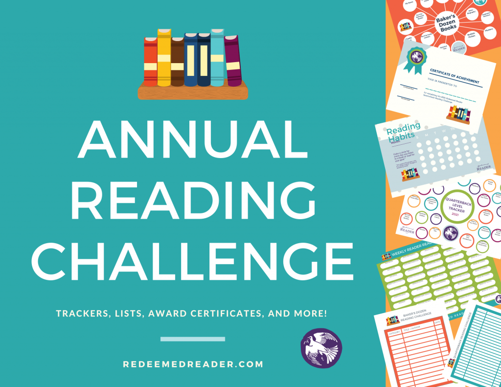 Annual Reading Challenge for Kids and Teens Redeemed Reader