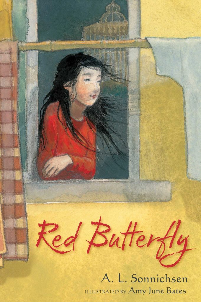 cover of red butterfly