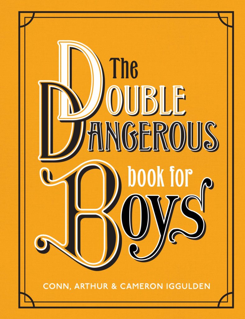 cover of the double dangerous book for boys