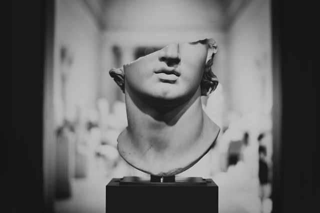 Christian sexuality, broken Greek statue