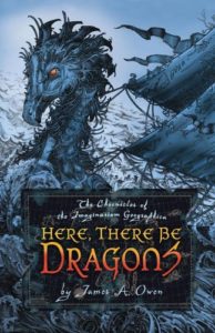 cover of here there be dragons