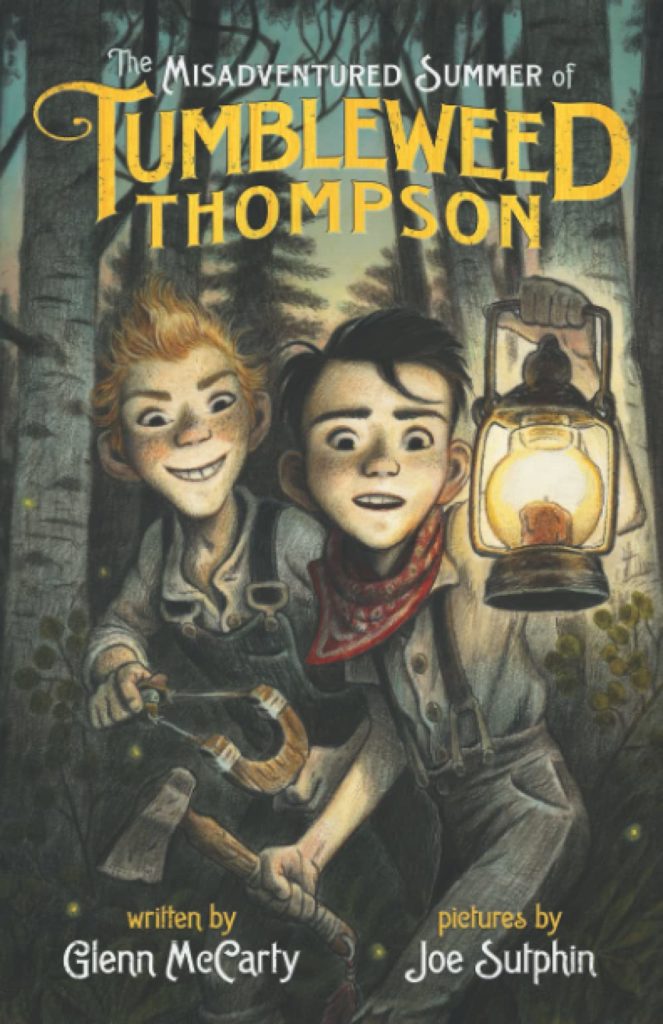 cover of misadventured summer of tumbleweed thompson