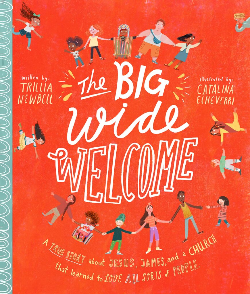 cover image of the big wide welcome