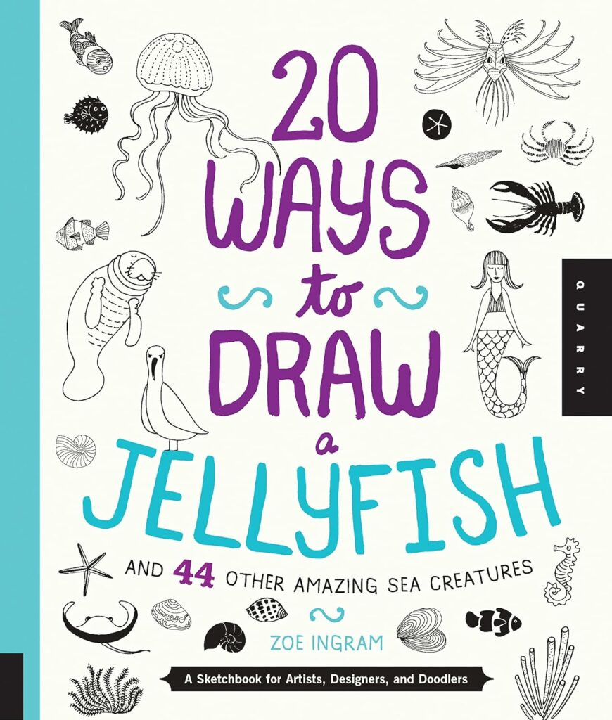 cover of 20 ways to draw a jellyfish
