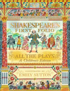 cover of shakespeare's first folio